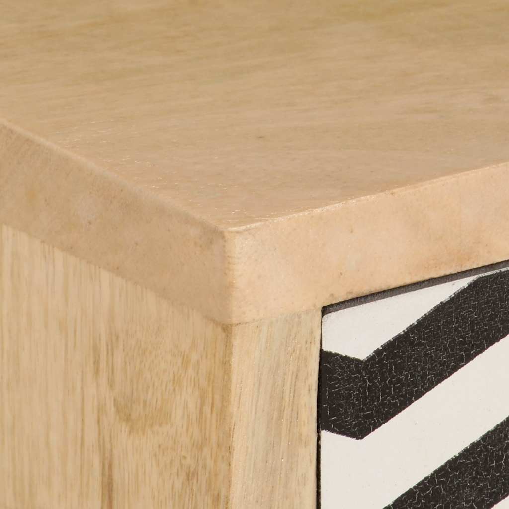 TV-Schrank 120x30x40 cm Massivholz Mango