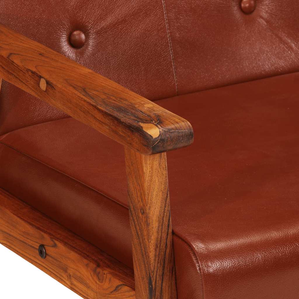 Sessel Braun Echtleder
