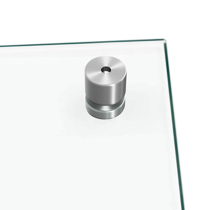 Küchenrückwand Transparent 80×40 cm Hartglas