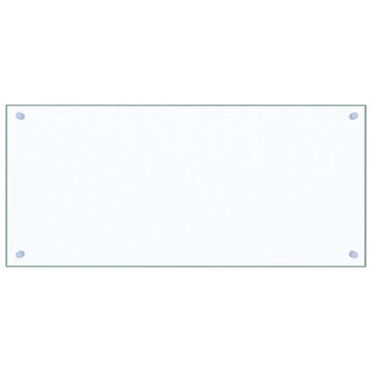 Küchenrückwand Transparent 90×40 cm Hartglas