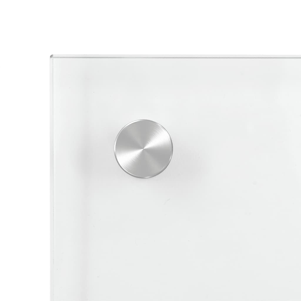 Küchenrückwand Transparent 100×50 cm Hartglas