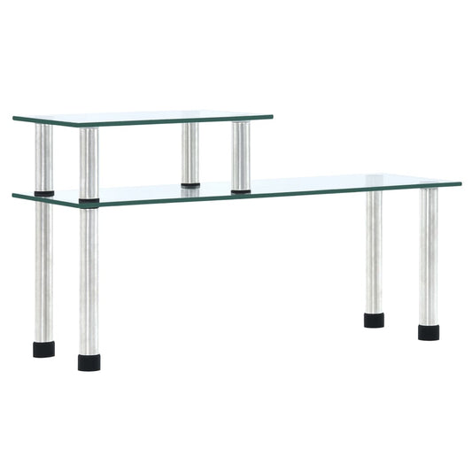 Étagère de cuisine transparente 45×16×26 cm en verre trempé