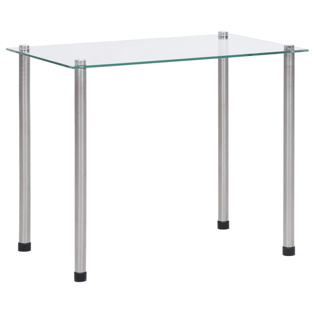 Satztische 3-tlg. Transparent Hartglas