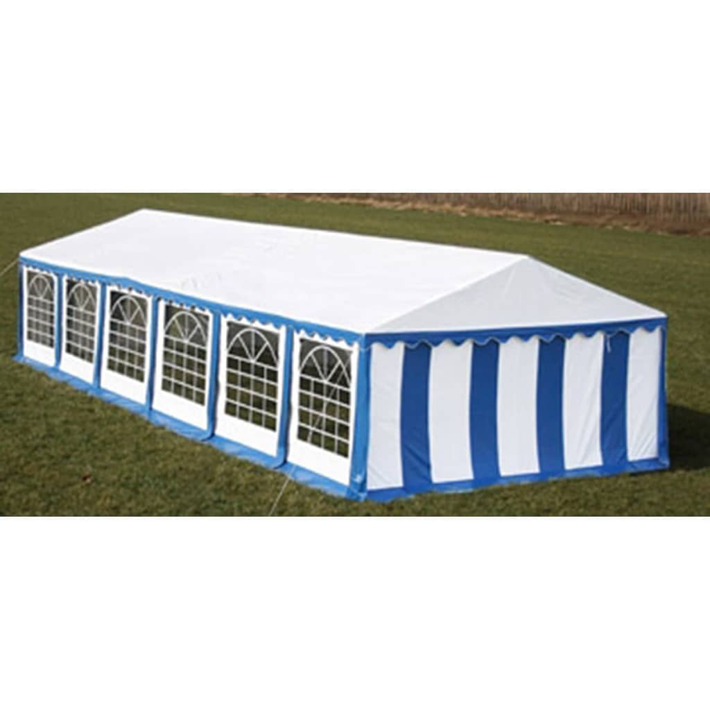 Ersatzdach Dachplane Seitenteile Festzelt Party Zelt 12 x 6m Blau&Weiß