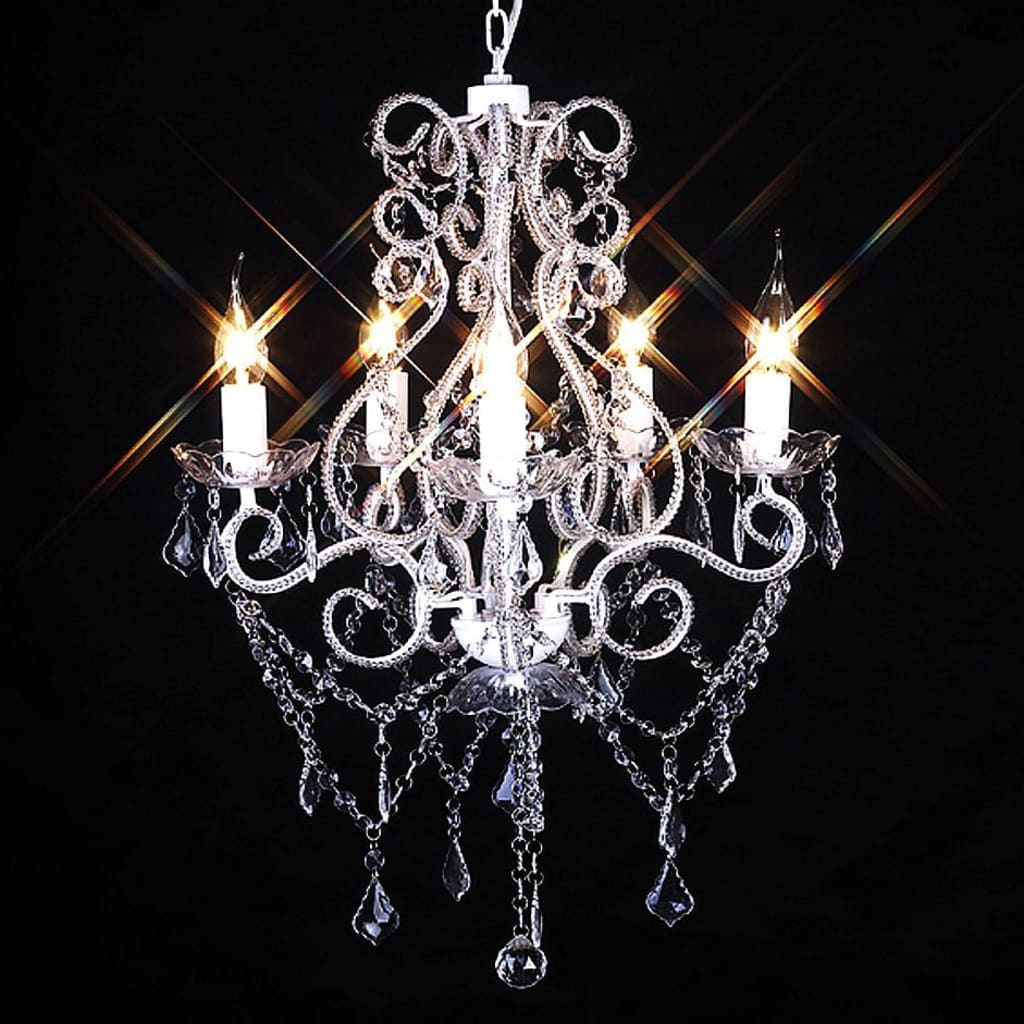 Lustre avec 2800 cristaux E14