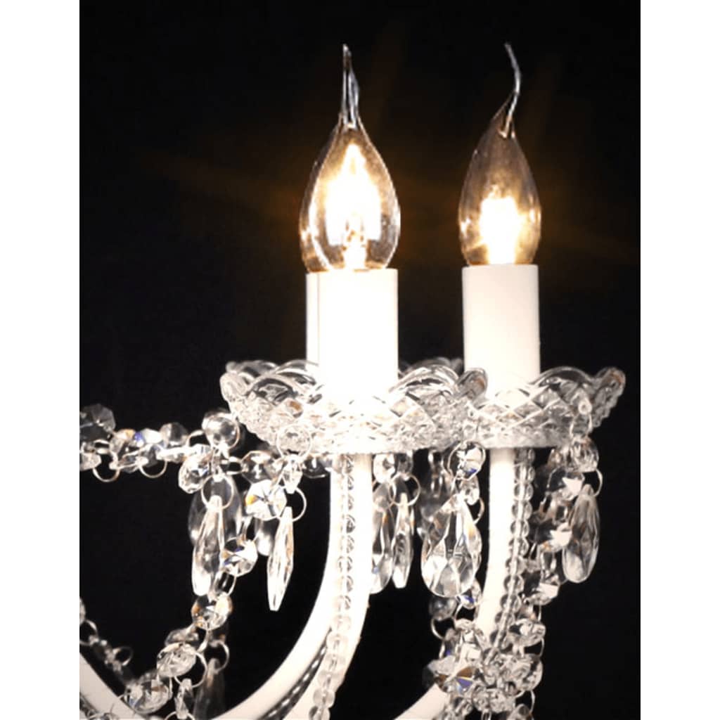 Lustre avec 1600 cristaux