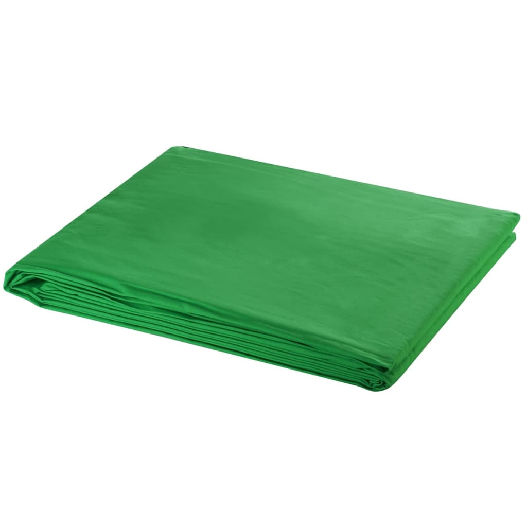 Fotohintergrund ohne Ständer Baumwolle Grün 500x300 Chroma-Key