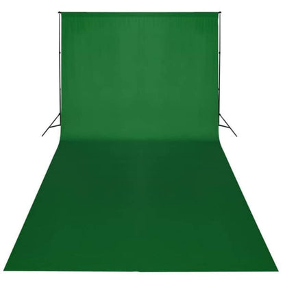 Fotohintergrund ohne Ständer Baumwolle Grün 600x300 Chroma-Key