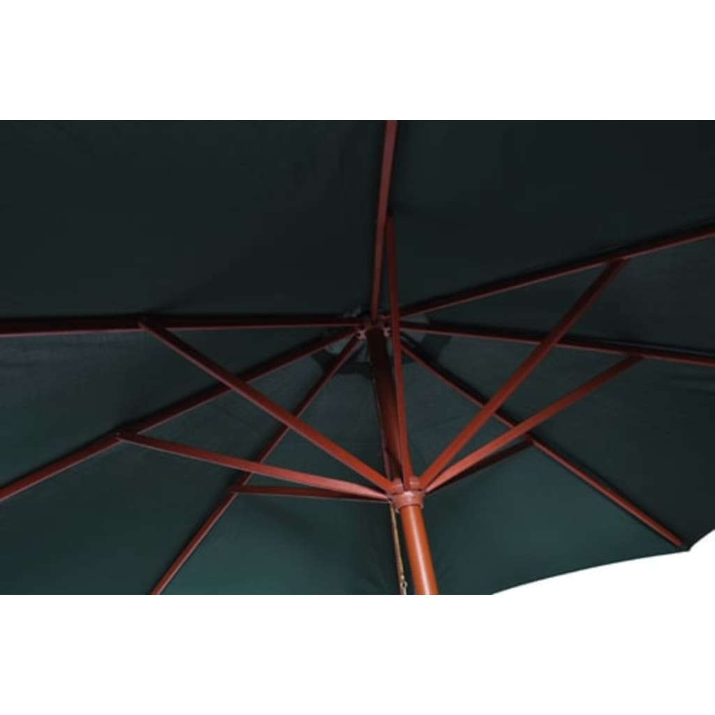 Parasol vert 258 cm