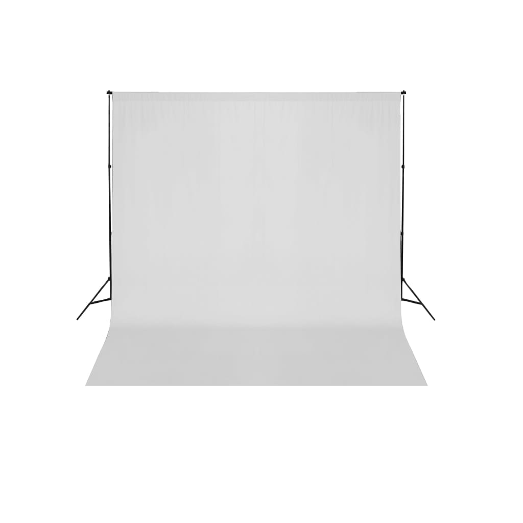 Fotohintergrund-System 600 x 300 cm Weiß