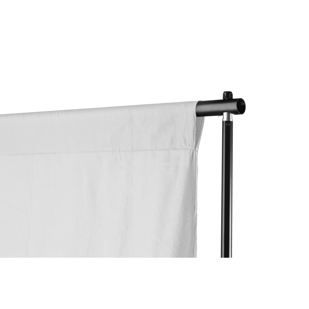 Fotohintergrund-System 600 x 300 cm Weiß