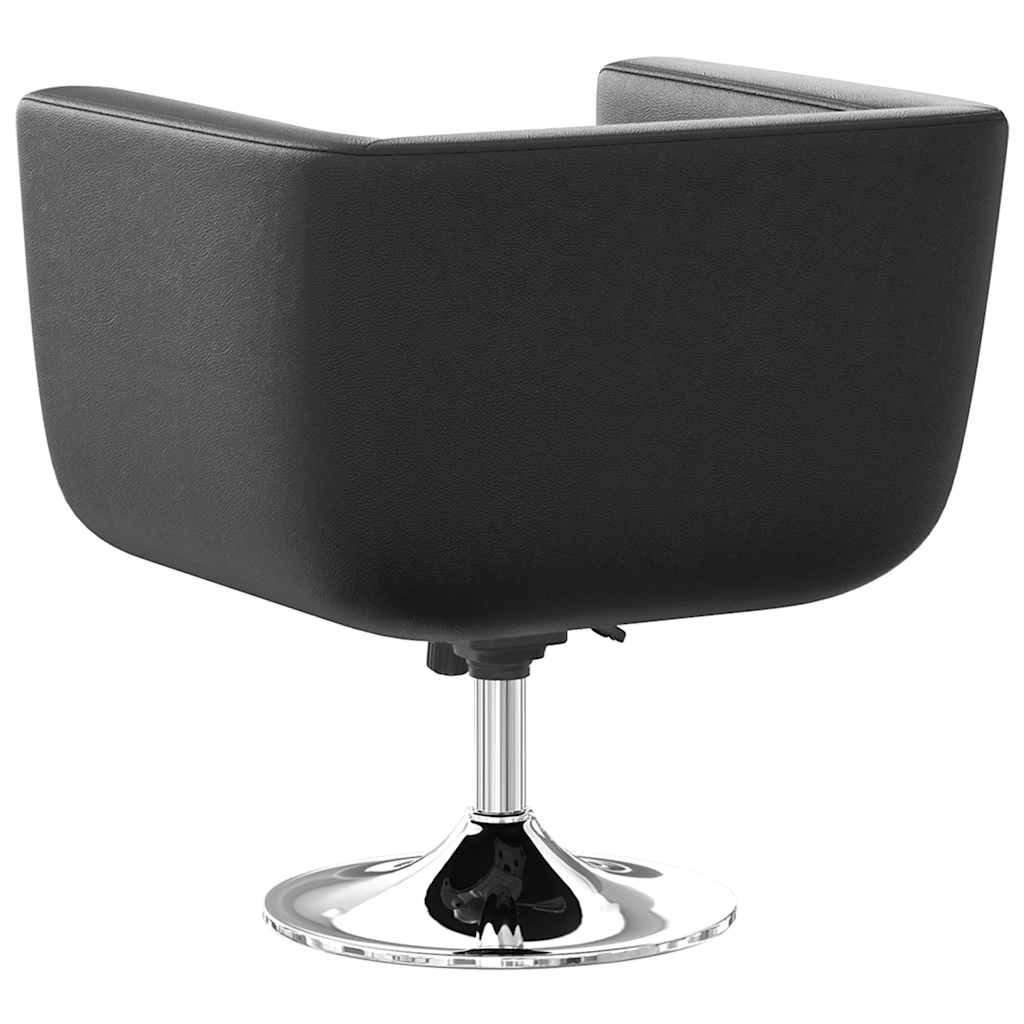 Barsessel 2 Stk. Kunstleder Schwarz