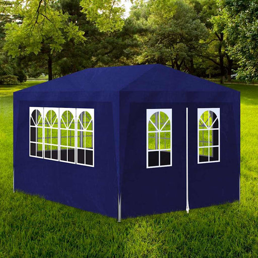 Tente de fête 3x4 m bleue