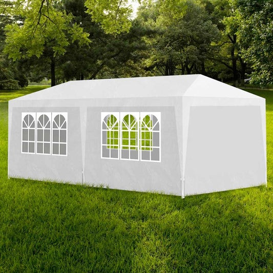 Tente de fête 3x6 m blanche