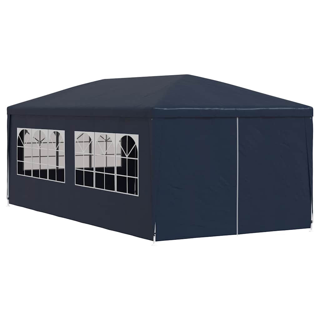 Tente de fête 3x6 m bleue
