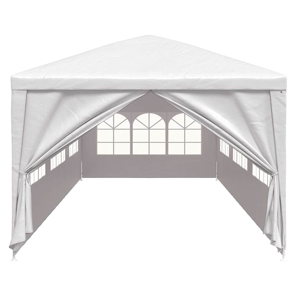 Tente de fête 3x9 m blanche