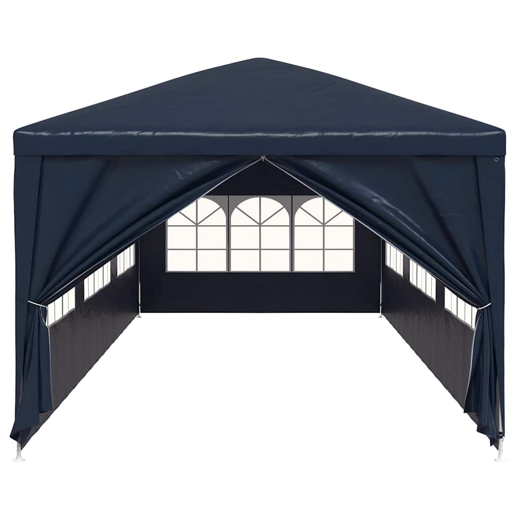 Tente de fête 3x9 m bleue