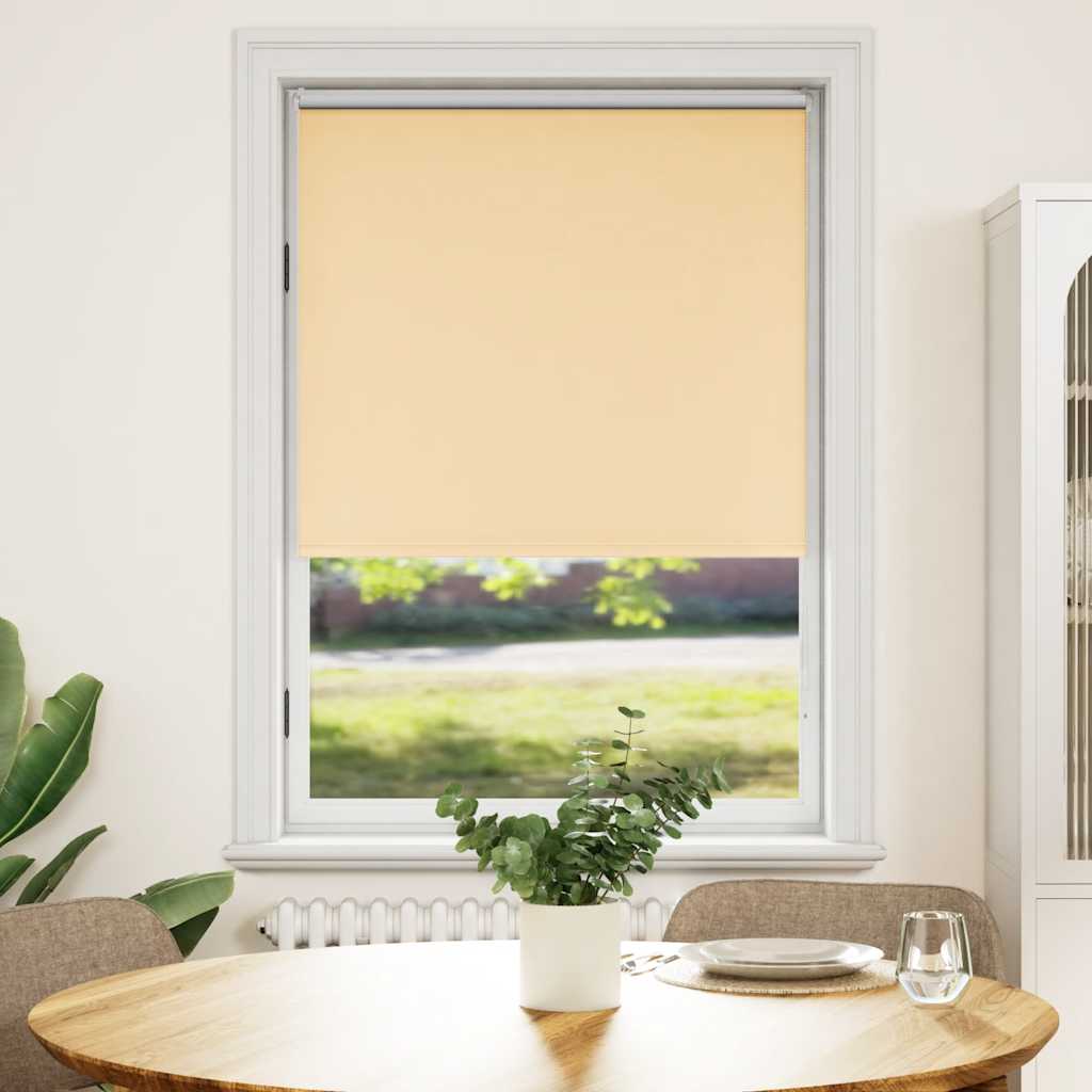 Verdunkelungsrollo 84,4 x 175 cm, Stoffbreite 80 cm, Beige