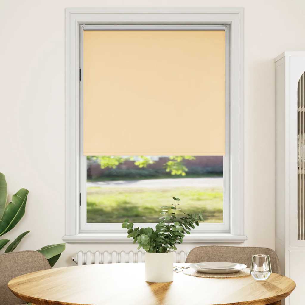 Verdunkelungsrollo 84,4 x 175 cm, Stoffbreite 80 cm, Beige