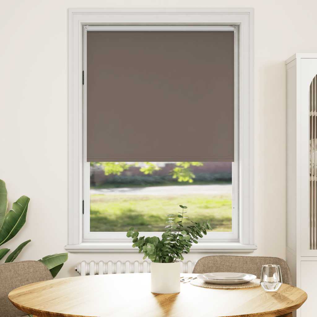 Verdunkelungsrollo 84,4 x 175 cm, Stoffbreite 80 cm, Kaffeebraun