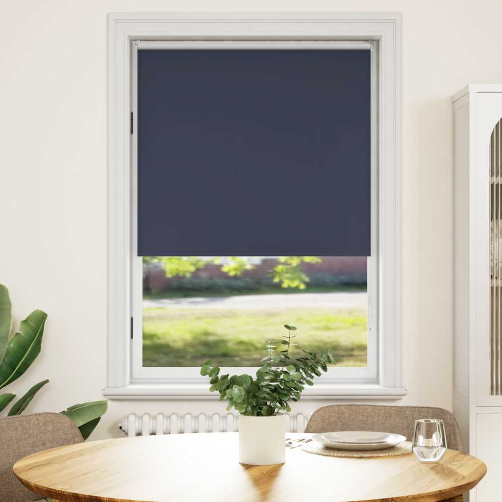 Verdunkelungsrollo 84,4 x 175 cm, Stoffbreite 80 cm, Marineblau