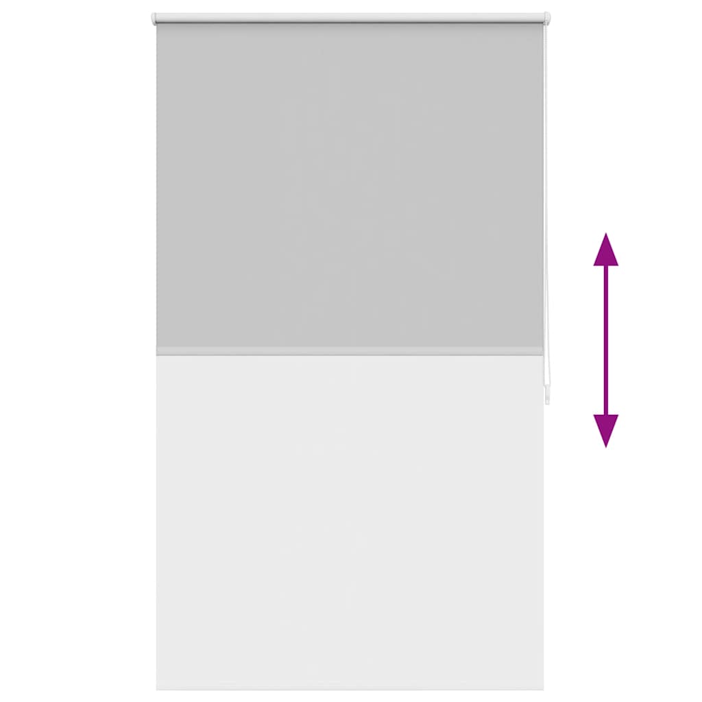 Verdunkelungsrollo 84,4 x 175 cm, Stoffbreite 80 cm, grau