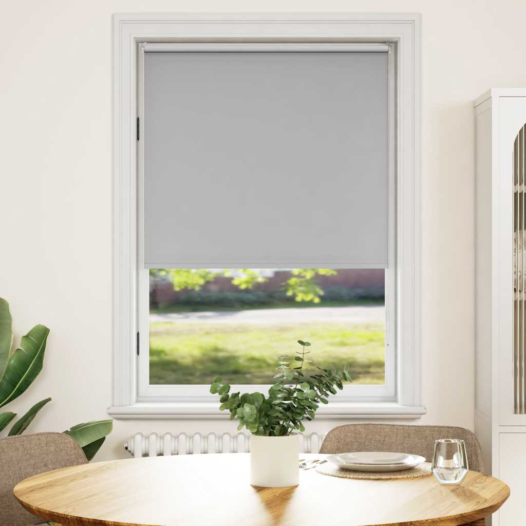Verdunkelungsrollo 84,4 x 175 cm, Stoffbreite 80 cm, grau