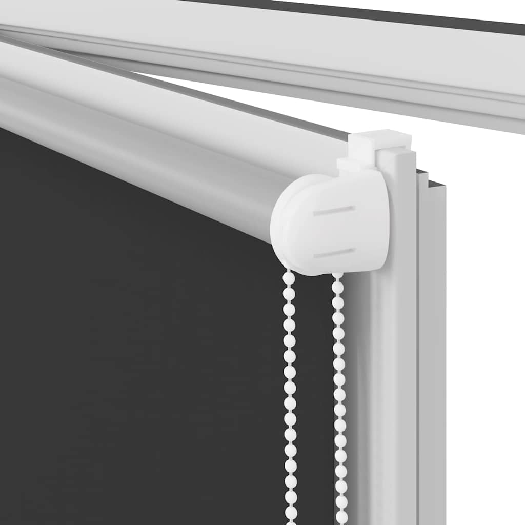 Verdunkelungsrollo 84,4 x 175 cm, Stoffbreite 80 cm, schwarz
