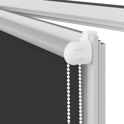 Verdunkelungsrollo 84,4 x 175 cm, Stoffbreite 80 cm, schwarz