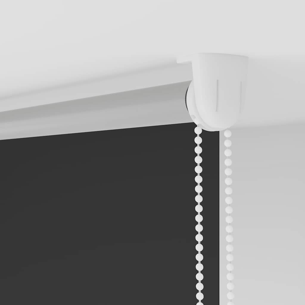 Verdunkelungsrollo 84,4 x 175 cm, Stoffbreite 80 cm, schwarz