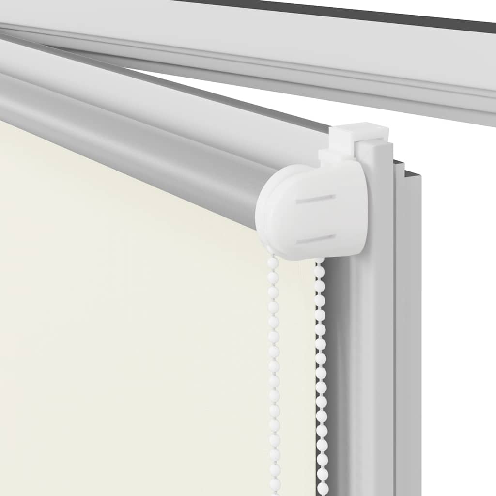 Verdunkelungsrollo 104,4 x 175 cm, Stoffbreite 100 cm, Gebrochen Weiß
