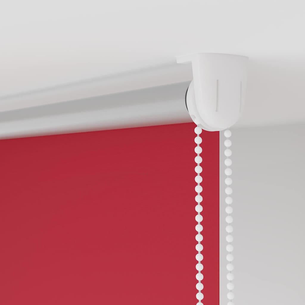Verdunkelungsrollo 104,4 x 175 cm, Stoffbreite 100 cm, rot