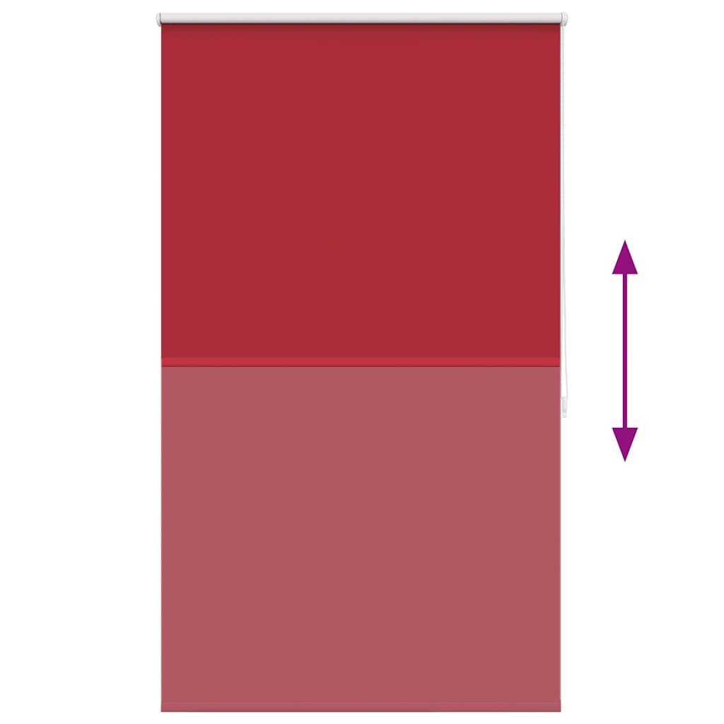 Verdunkelungsrollo 104,4 x 175 cm, Stoffbreite 100 cm, rot