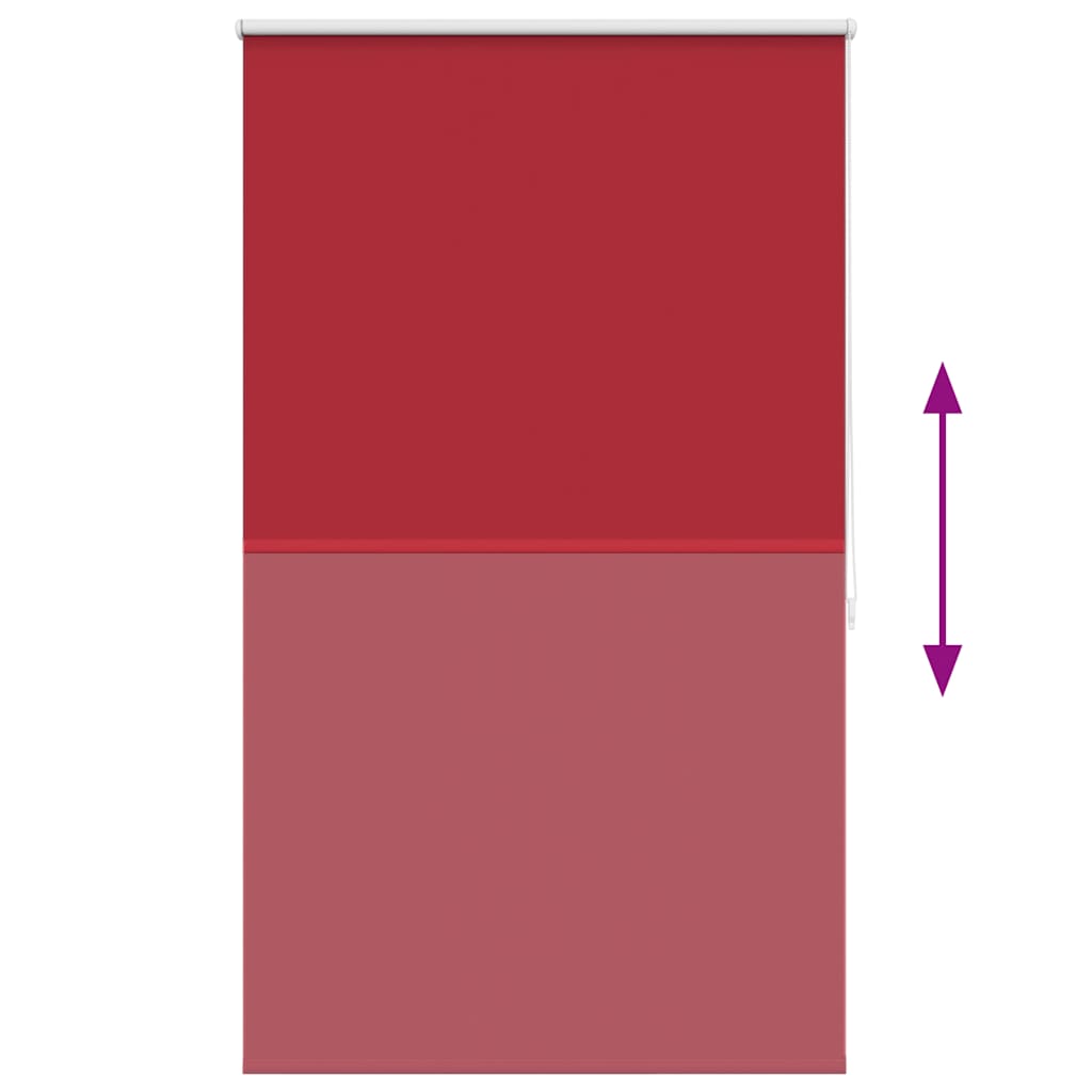 Verdunkelungsrollo 104,4 x 175 cm, Stoffbreite 100 cm, rot