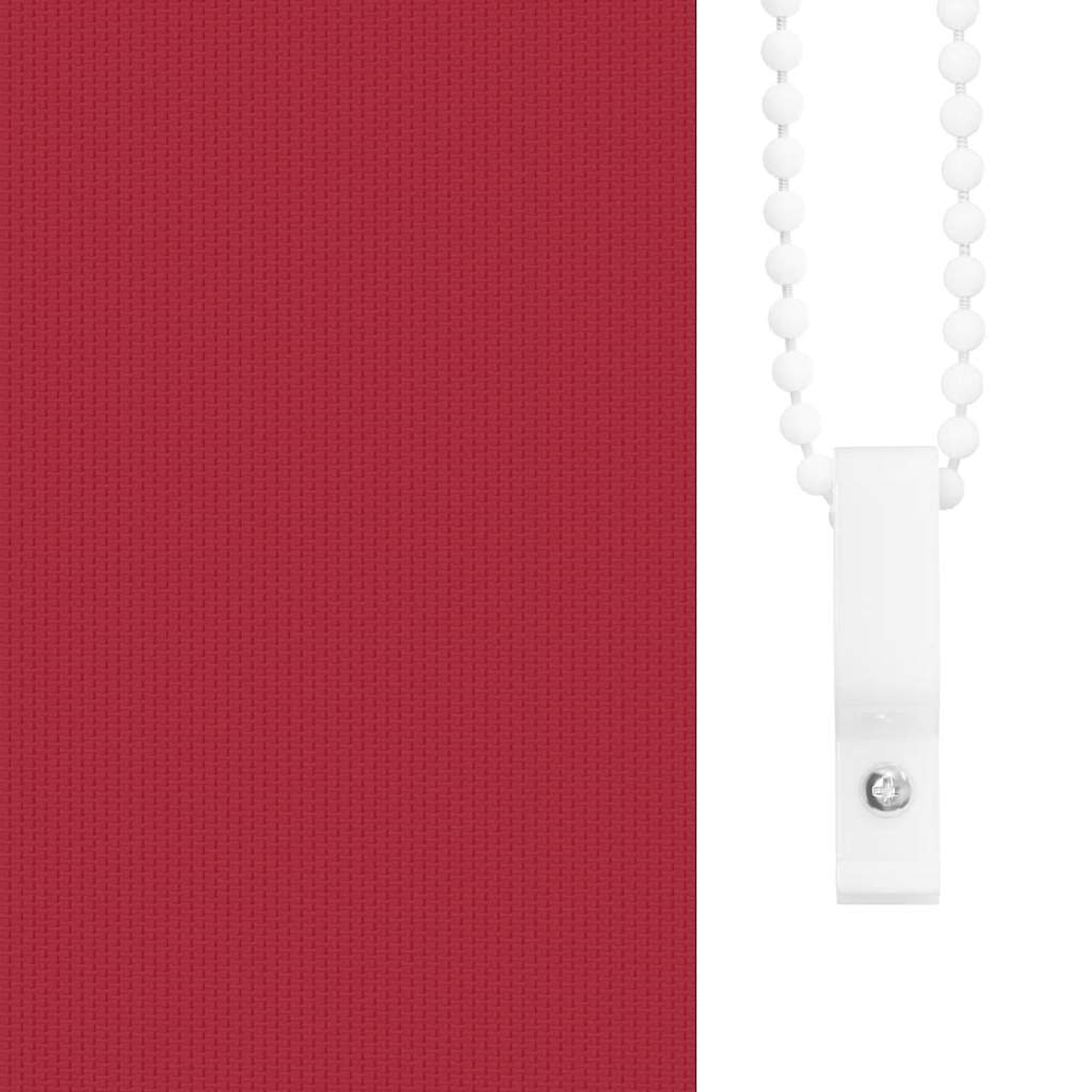 Verdunkelungsrollo 104,4 x 175 cm, Stoffbreite 100 cm, rot
