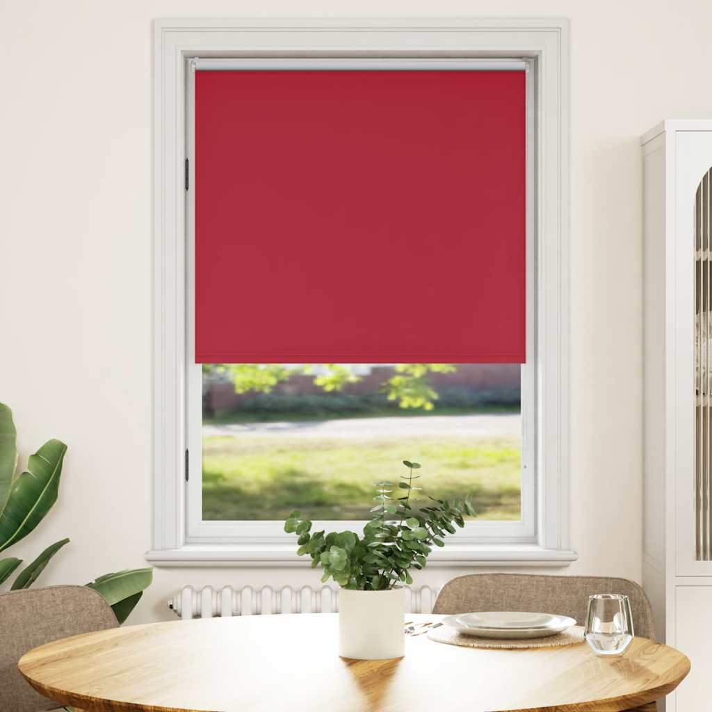 Verdunkelungsrollo 104,4 x 175 cm, Stoffbreite 100 cm, rot
