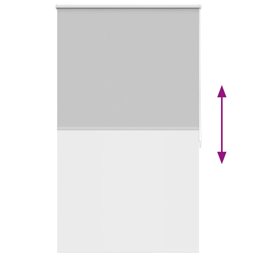 Verdunkelungsrollo 104,4 x 175 cm, Stoffbreite 100 cm, grau