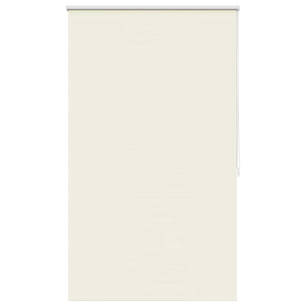 Verdunkelungsrollo 124,4x175cm Stoffbreite 120cm Gebrochen Weiß