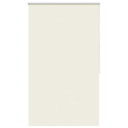 Verdunkelungsrollo 124,4x175cm Stoffbreite 120cm Gebrochen Weiß