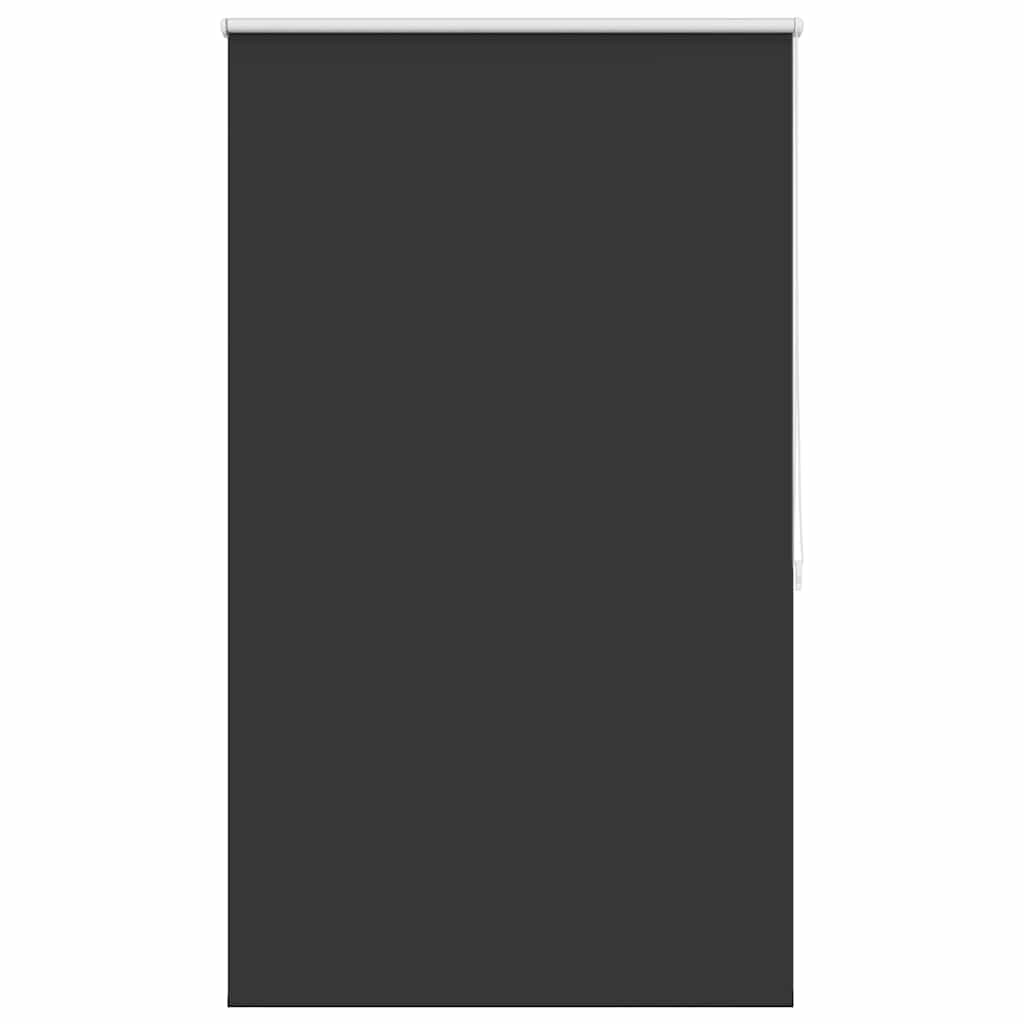 Verdunkelungsrollo 124,4 x 175 cm, Stoffbreite 120 cm, schwarz
