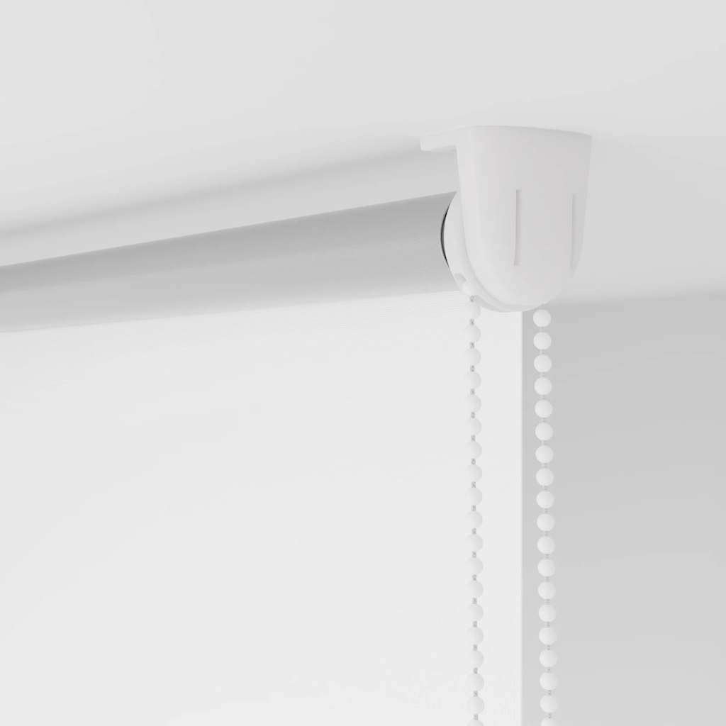Verdunkelungsrollo 144,4 x 175 cm, Stoffbreite 140 cm, Weiß