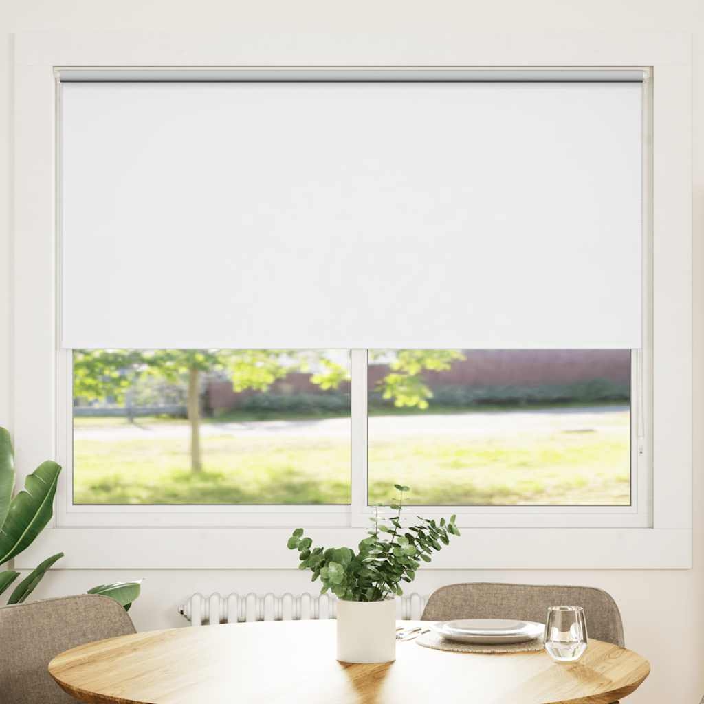 Verdunkelungsrollo 144,4 x 175 cm, Stoffbreite 140 cm, Weiß