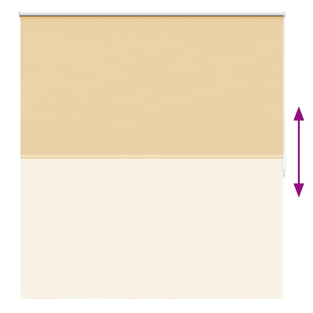 Verdunkelungsrollo 144,4 x 175 cm, Stoffbreite 140 cm, Beige