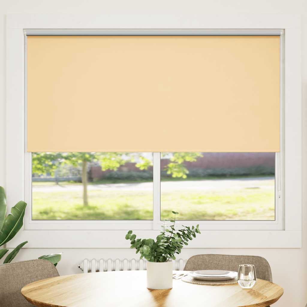 Verdunkelungsrollo 144,4 x 175 cm, Stoffbreite 140 cm, Beige