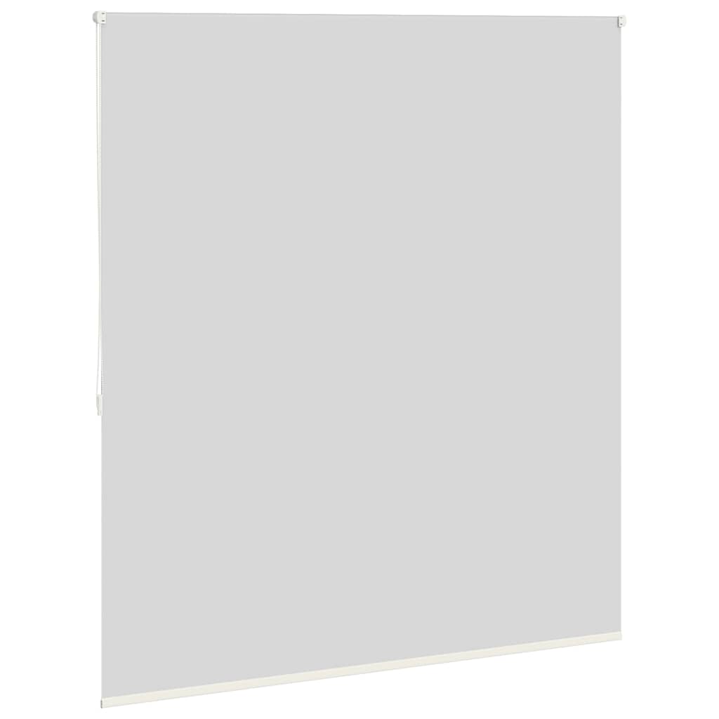 Verdunkelungsrollo 164,4 x 175 cm, Stoffbreite 160 cm, Gebrochen Weiß