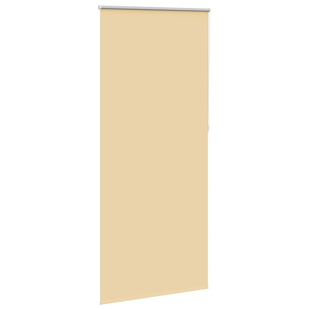 Verdunkelungsrollo 84,4 x 230 cm, Stoffbreite 80 cm, Beige