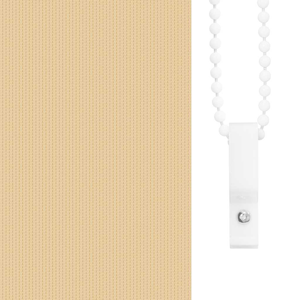 Verdunkelungsrollo 84,4 x 230 cm, Stoffbreite 80 cm, Beige