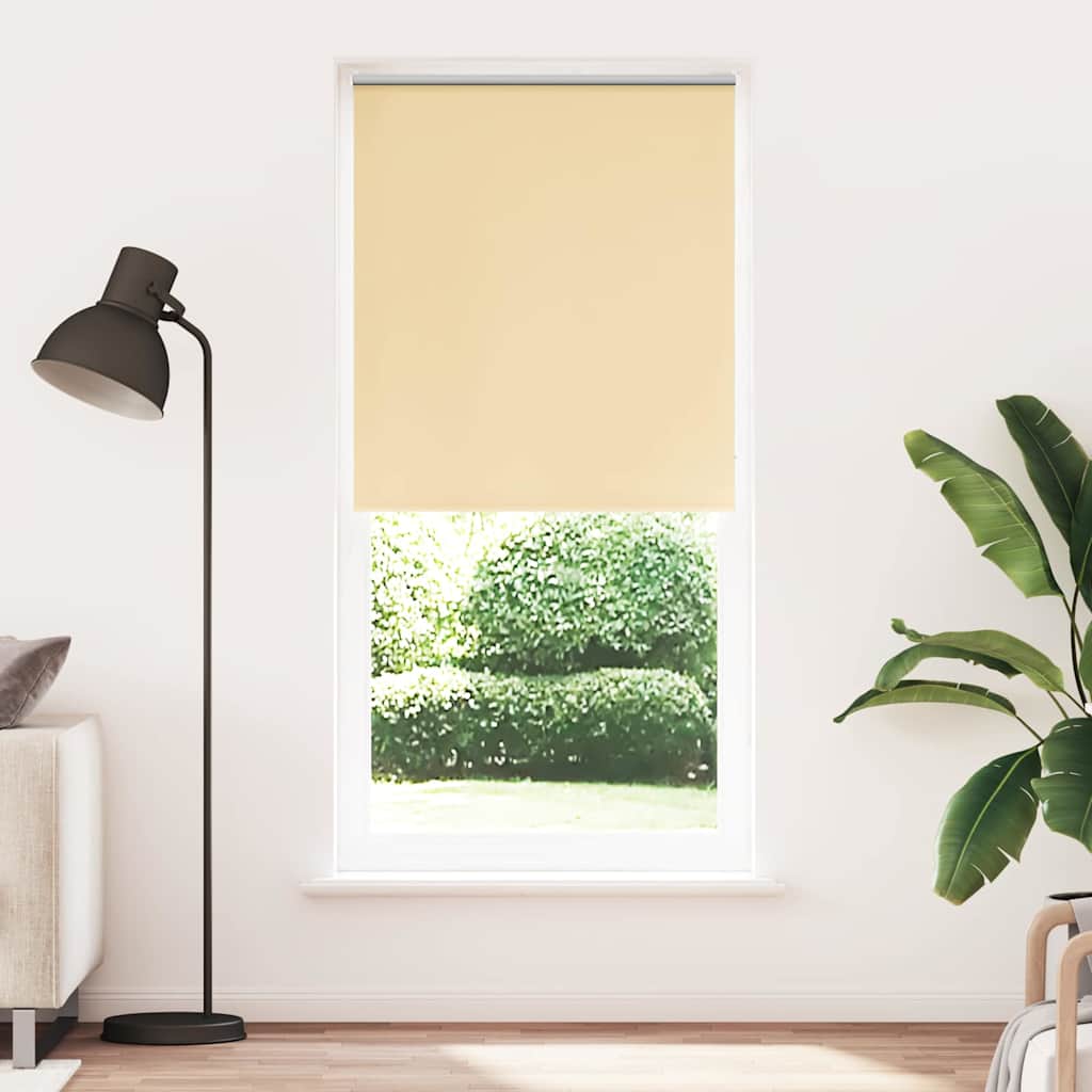 Verdunkelungsrollo 84,4 x 230 cm, Stoffbreite 80 cm, Beige