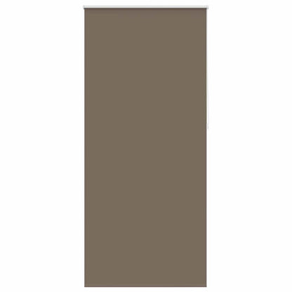 Verdunkelungsrollo 84,4 x 230 cm, Stoffbreite 80 cm, Kaffeebraun