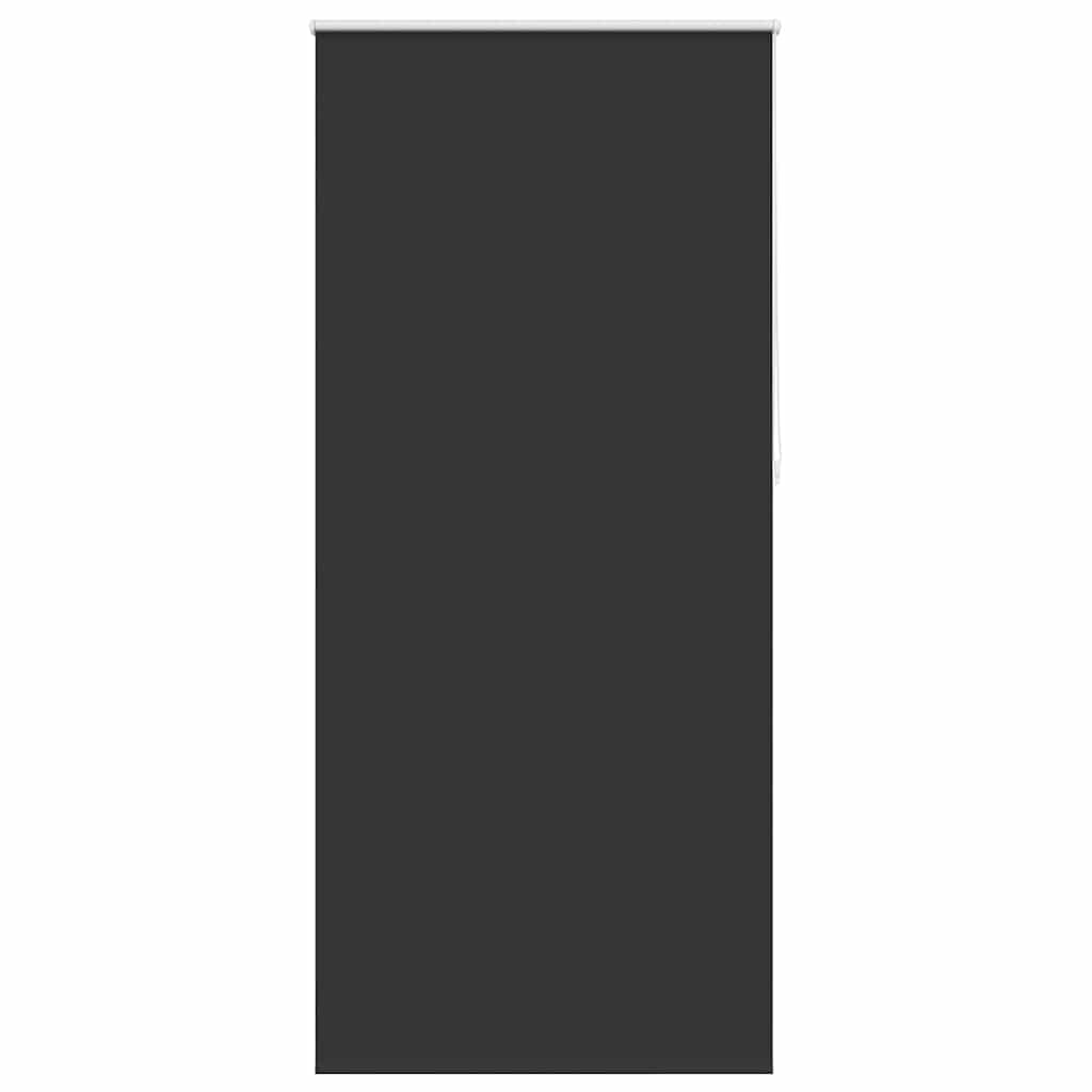 Verdunkelungsrollo 84,4 x 230 cm, Stoffbreite 80 cm, schwarz